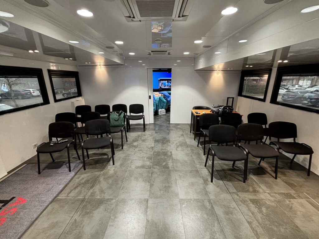 salle de briefing/débriefing du Truck
